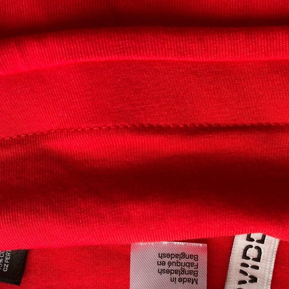 H&M red tube top - Picture 3 of 3